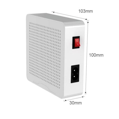 HOJIWI 6 in 1 Charger 100W USB Type C Fast Charger with Quick Charge 3.0 USB Phone Charger For MacBook Laptop Smartphone AF02