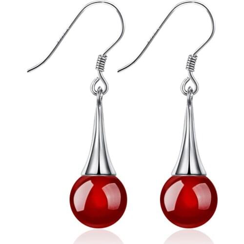 100% 925 sterling silver high quality rhinestone ladies`stud earrings wholesale jewelry women birthday gift drop shipping cheap