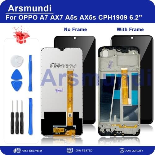 6.2" For OPPO A7 / AX7 LCD Display Touch Screen Digitizer Assembly For OPPO A5s CPH1909 / AX5s