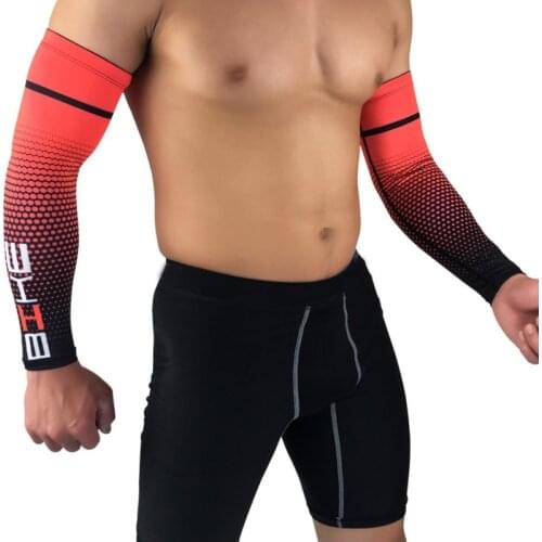 2PCS Cycling Arm Sleeve For Basketball Running Bicycle Arm warmers Camping Sports Sun Protection UV Fingerless Cove CY01