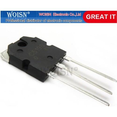 3 pairs 2SC5198 2SA1943 (Each 3PCS) tube sound audio TO-3P Transistor C5198 A1941 In Stock