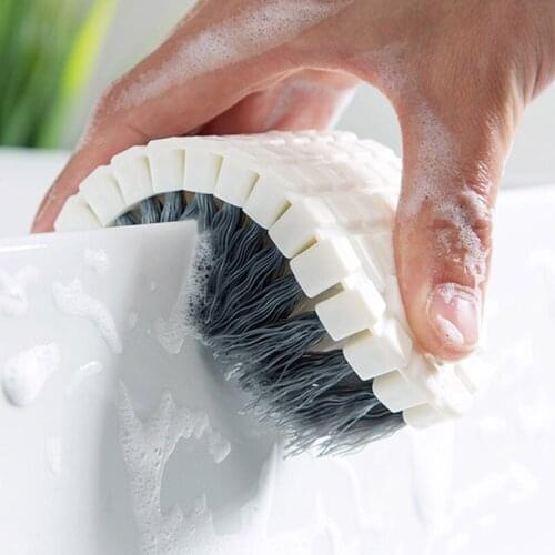 360 Degree Flexible Pool Cleaning Brush Multifunctional Flexible Laundry Brush Floor Cleaning Bathtub Tile Bathroom Brush