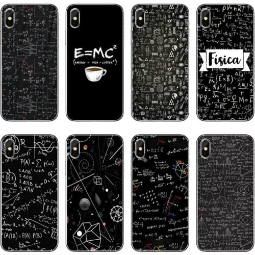 Accessories Phone Case chemistry maths formula For Huawei P30 P20 Pro P10 P9 P8 Lite Y5 Y6 Y7 Y9 P Smart Plus 2018 2019