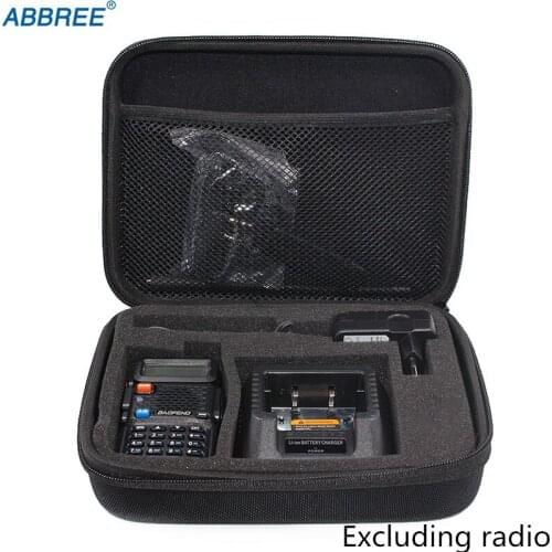 Baofeng 2 Way Radio Case Carring Handbag Storage For Ham BAOFENG UV-5R UV-82 UV-9R Plus UV-XR Walkie Talkie Launch Hunting Bag