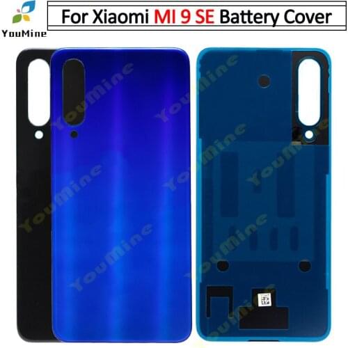 For Xiaomi Mi 9 SE Back Battery Cover Glass Housing for Xiaomi mi9 SE Back Housing Rear Case Replacement