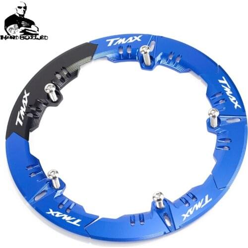 For Yamaha t-max tmax 560 tmax560 2020 2021 Transmission Belt Pulley Protector Guard Cover Motorcycle Accessorie Moto Refit Part