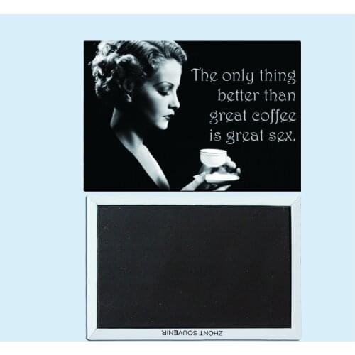 "...is great sex " Adult sexy humorous quotations, magnetic refrigerator stickers, Adult Gilf 30658