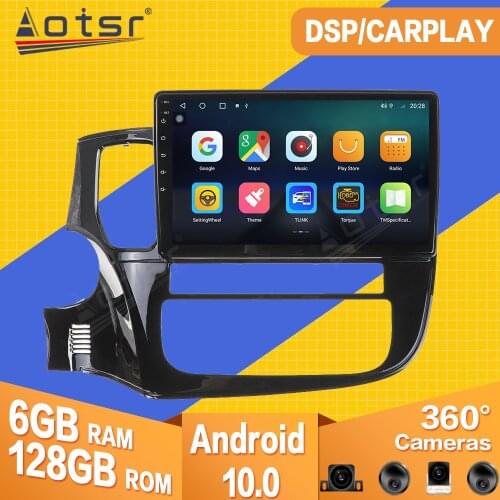 For Mitsubishi Outlander 2014 - 2019 Android Car Tape Radio Recorder Multimedia Player Stereo GPS Navi Video Head Unit No 2 din