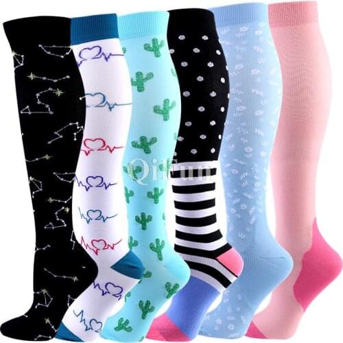 58 Styles Compression Socks Men Women Nurse Fit For Medical Edema Diabetes Varicose Veins Maternity Pregnancy Women Nursing Sock