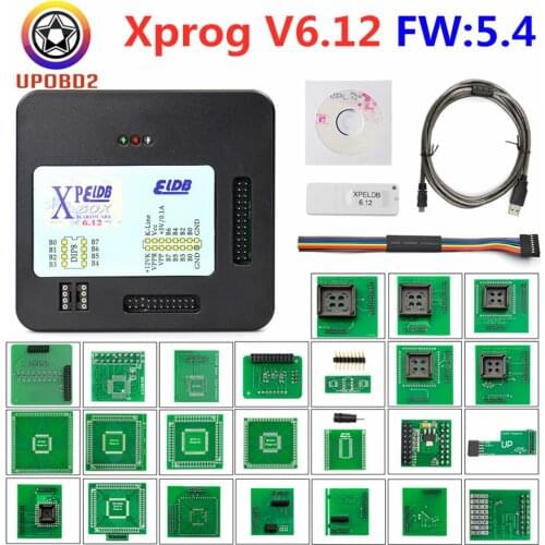 XPROG 6.12 5.84 5.72 X-prog m ECU Programmer V6.12 V5.84 V5.72 ECU Chip Tuning Tool Add More Authorization Add More Adapters