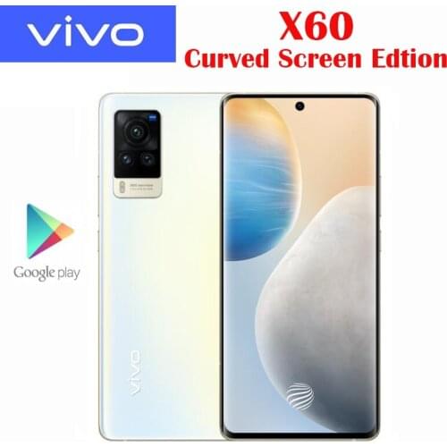 Official Original New VIVO X60 5G Cell Phone Curved Screen Exynos1080 6.56inch AMOLED 33W 4200Mah 120Hz NFC 48MP Camera