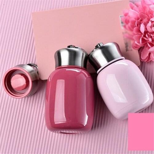 Stainless Steel Thermos Mini Travel Cup Creative Big Belly Coffee Bottle Thermos Kitchen Accessories