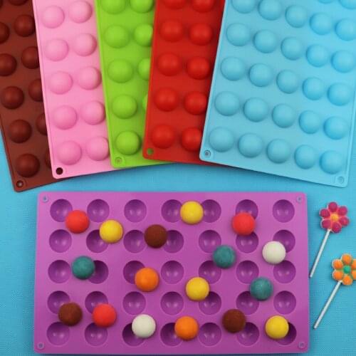 Currently Available Wholesale 35 Even Small Semi-Silicone Cake Mold Chocolate Mold XG285