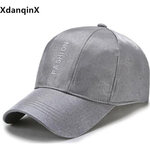 XdanqinX adjustable size couple hat new baseball caps for men women casual women cap snapback embroidery cap casquette bone cap