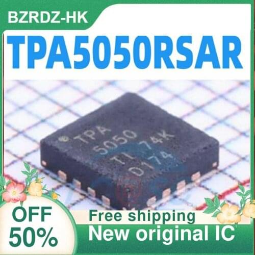 2-10PCS/lot | TPA5050RSAR TPA5050 QFN16 New original IC