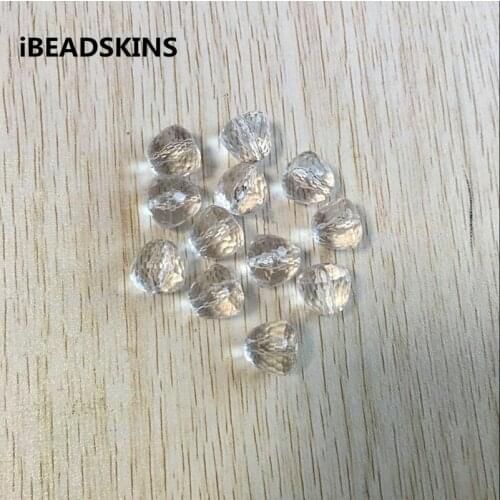 15mm 240pcs/lot Acrylic clear Litchi Faceted beads for Necklace,Earrings parts,hand Made Jewelry DIY