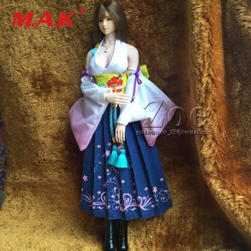 New 1/6 scale Female TBLeague Kimono Yuna Clofit clothes for 12 inch female figure dolls Women Clothes Set Clothes Accessories