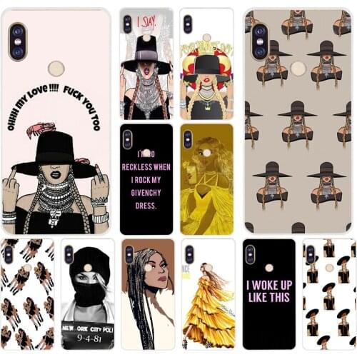 159H Beyonce Lemonade I Slay Pop Music Soft Silicone Tpu Cover phone Case for xiaomi redmi 6 pro 5 plus note 6 pro 4 4x mi 8