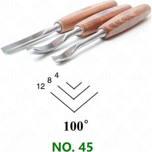 Narex No. 45 outline carving chisel carving curved chisel