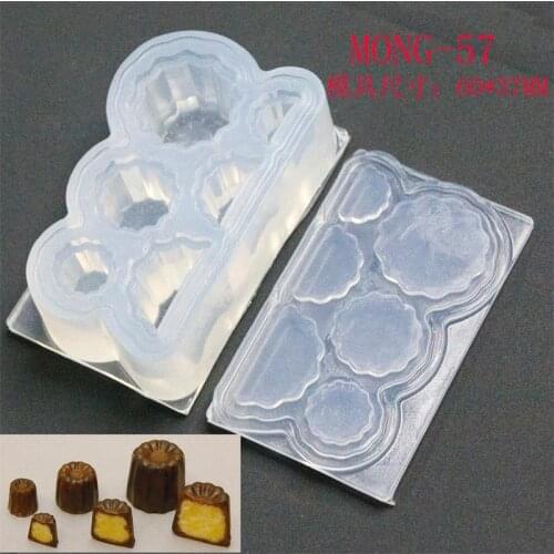 NEW Stereoscopic Clear Silicone DIY Simulation Food shape Mold For Epoxy Resin Jewelry Making Craft Tools resin molds Food play
