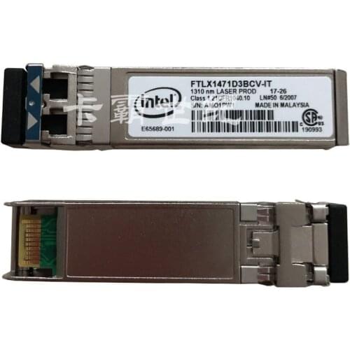 Intel X520-DA2 FTLX1471D3BCV-IT E10GSFPSR 10 Gigabit single-mode module original