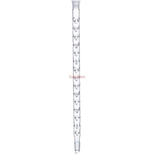 600mm,24/29,Glass Vigreux Distillation Column,New Chemistry Laboratory Distillation Tube
