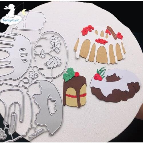Bunnymoon cakes 2020 New Metal Cutting Dies Stencils for DIY Scrapbooking/photo Album stamps Decorative Embossing DIY Paper Card