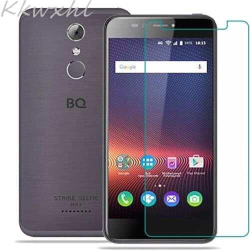 Smartphone 9H Tempered Glass for BQ BQ-5504 Strike Selfie Max GLASS Protective Film on bq5504 Screen Protector cover phone
