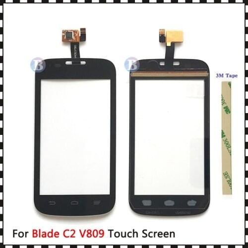 Replacement High Quality 4.0" For ZTE Blade C2 V809 Touch Screen Digitizer Sensor Outer Glass Lens Panel