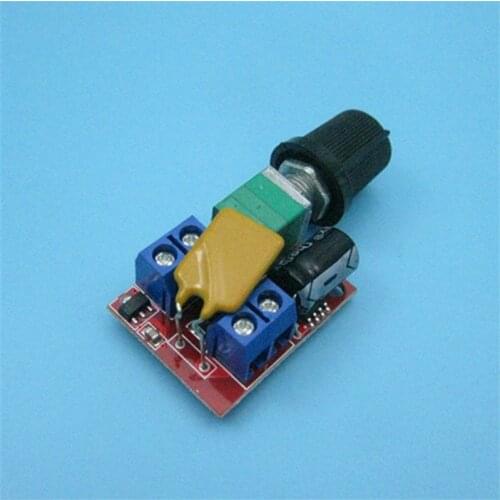 ZS-X4A 5A PWM Max 90W DC Motor Speed Controller Module 5V-35V 6V 12V 24V Speed Control Switch LED Dimmer