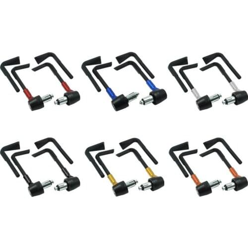 1Pair Motorcycle Handlebar Brake Clutch Levers Protector Guard for Yamaha YZF R1 R6 R15 for Kawasaki KTM Handle Bar Racing