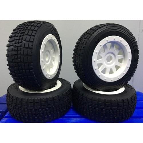 2Original HPI 1/5 Gasoline Front Rear Wheel Tire Set for Kraken Vekta KV5 HPI 5SC LOSI 5T 2pcs