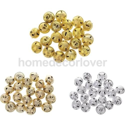 20pcs 19*22MM Gold/Silver Jingle Bell for Bags/Purse/Wallet/Lanyard/Jewelry