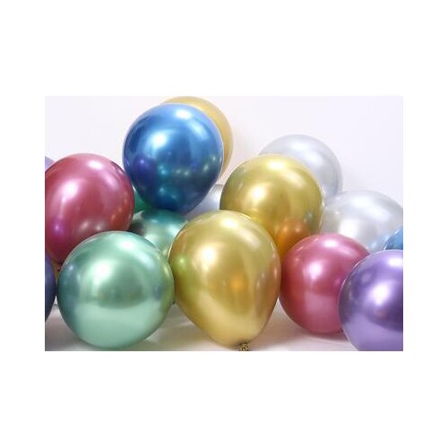 5 Inch Pearl Metallic Latex Balloon Mini Gold Round Metal Arch Balloons Birthday Party Inflate Air Globos Wedding Decor Supplies