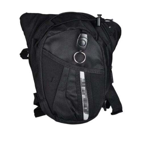 Optional Nylon Polyester Black Drop Leg Motorcycle Bicycle Fanny Pack Belt Belt Bag Handbag