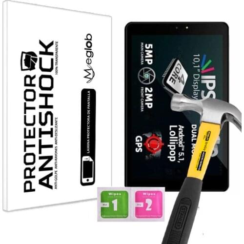 Screen protector Anti-Shock Anti-scratch Anti-Shatter compatible with Tablet Allview Viva H1001 LTE