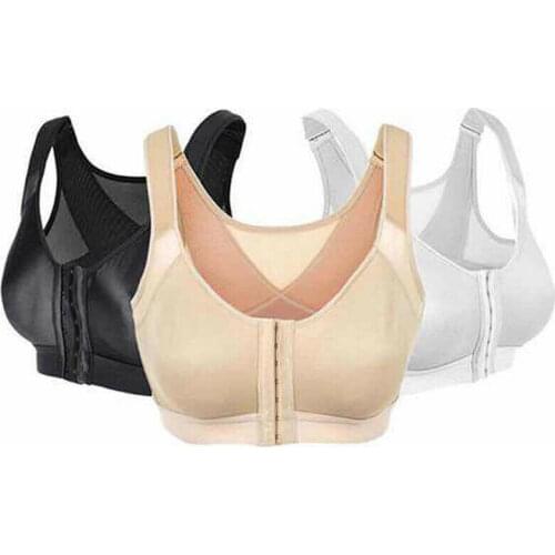 Hot Women Posture Corrector Bra Sports Bras Wireless Back Support Push Up Fitness Bra Underwear