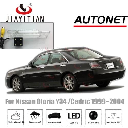 JiaYiTian car Rear View Camera For Nissan Gloria /Cedric Y34 1999~2004 ccd backup camera License Plate camera Reverse camera
