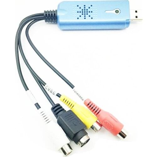 Video acquisition card USB 1 road monitoring equipment receiver set-top boxes to computer to watch TV switch