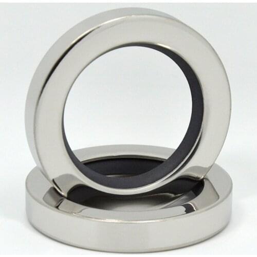 45*68*8 mm Dual PTFE Sealing Lip Air Compressor Rotary Shaft Oil Seal with Stainless Steel Ring