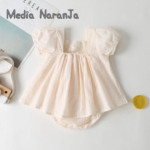 Боди с коротким рукавом для малышек Media Naranja China At AliExpress