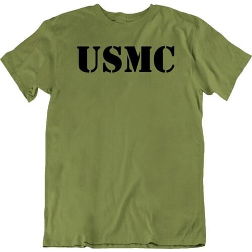 USMC U.S. Marine Corps T Shirt Military Scout Sniper Combat Veteran Mens Tee New