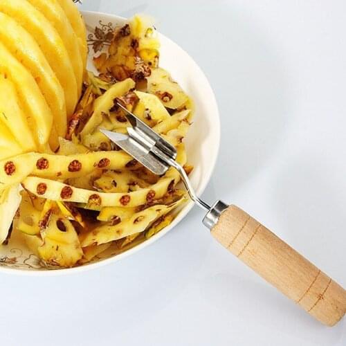 New Creative 1pcs Pineapple Slicer Stainless Steel Pineapple Eye Peeler Pineapple Seed Remover Knife Fruit Tools