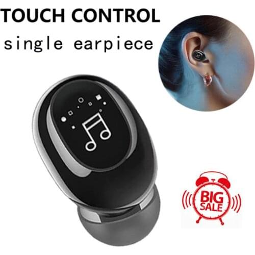 New Wireless Earphone Noise Cancelling Bluetooth-compatible Headphone Handsfree Stereo Headset TWS Earbud With Microphone