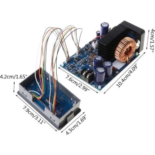 2021 New 50V 20A 1000W Adjustable DIY Step-down Power Supply Module Constant Voltage