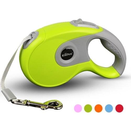 3M 5M Automatic Retractable Dog Leash Extending Puppy Patrol Rope Tape Walking Leads Quick Release Running Leashes for Pet Cats