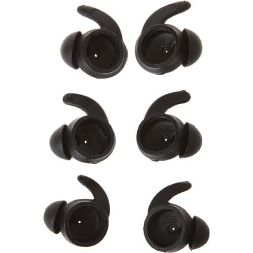 3Pairs S/M/L Silicone Earbuds Tips Ear Hook Earphone Case In Ear Soft Silicone Cover for Huawei Sport Bluetooth Headset AM61