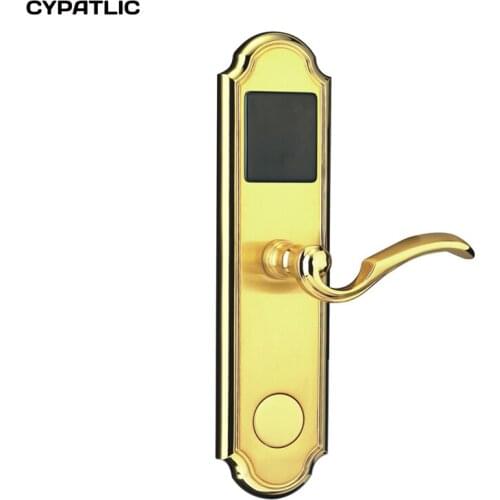 Zinc Alloy Hotel electronic lock works with T57 rfid card