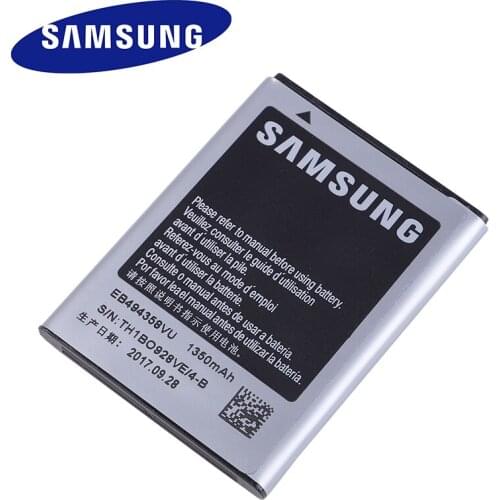 SAMSUNG EB494358VU For Samsung Galaxy Ace S5830 S5660 S7250D S5670 i569 I579 GT-S6102 S6818 1350mAh Original Replacement Battery