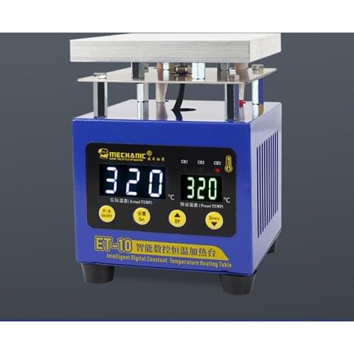 ET-10 Mechanic mobile phone repair smart CNC constant temperature heating Table For Remove Middle Frame Of Mobile Phone